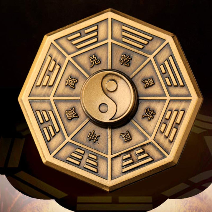 Buddha Stones Fidget Spinner Blessing Tai Chi Finger Hand Spinner Decoration - image 0