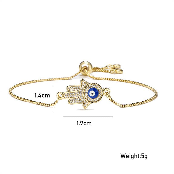 Buddha Stones Evil Eye Protection Courage Bracelet - image 4
