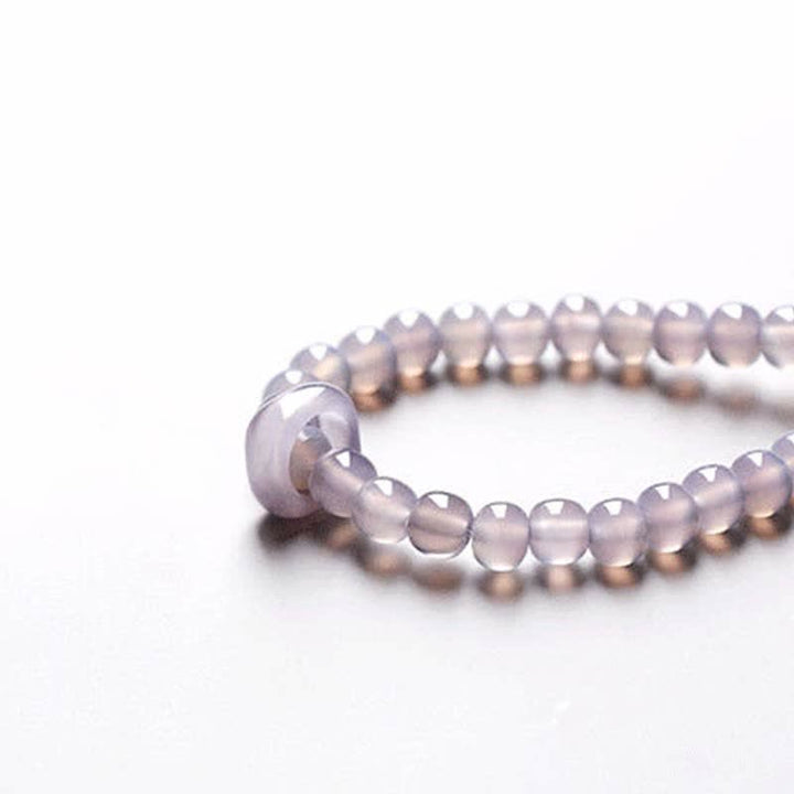 Buddha Stones Natural Amethyst Crystal Meditation Healing Bracelet - image 20