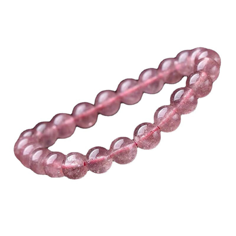 Buddha Stones Natural Rose Quartz Love Caring Bracelet - image 5