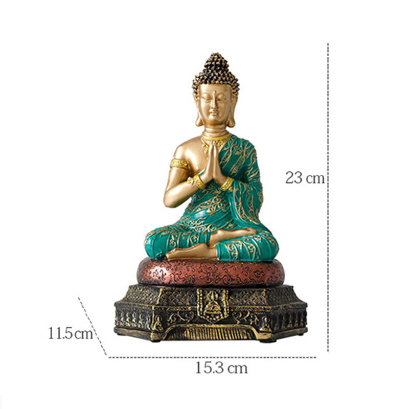 Buddha Stones Buddha Compassion Resin Statue Decoration - image 11