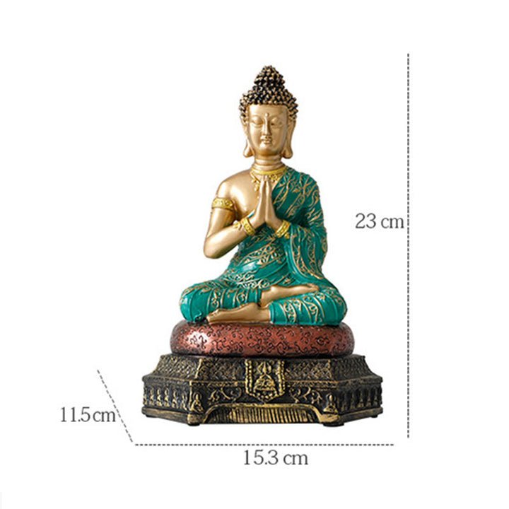 Buddha Stones Buddha Compassion Resin Statue Decoration - image 11