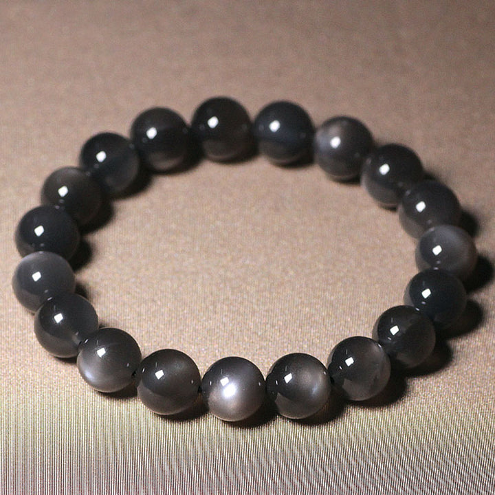 Buddha Stones Natural Moonstone Positive Love Beads Bracelet - image 0