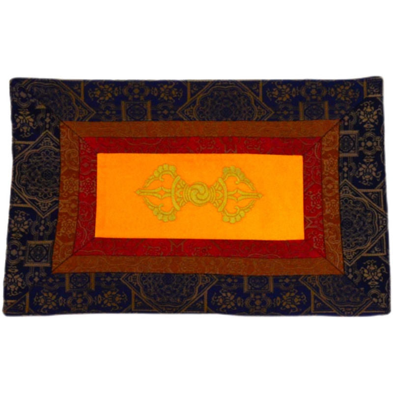 Buddha Stones Prayer Altar Mat Vajra Spiritual Power Healing Meditation Mat - Vajra (Enlightenment ♥ Spiritual Power) - image 0