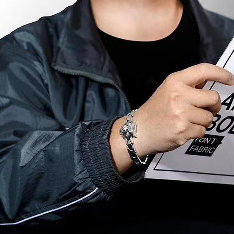 Buddha Stones Tiger Head Design Healing Bracelet - image 10