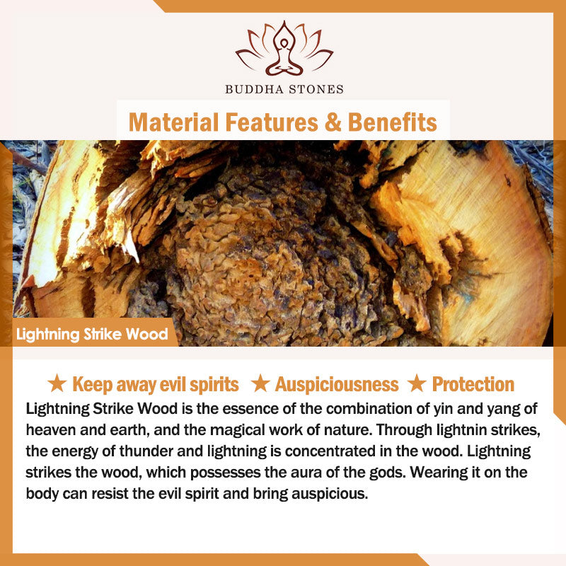 Buddha Stones Lightning Strike Wood Bodhi Seed Cat Paw Claw Auspiciousness Protection Tassel Bracelet - image 11