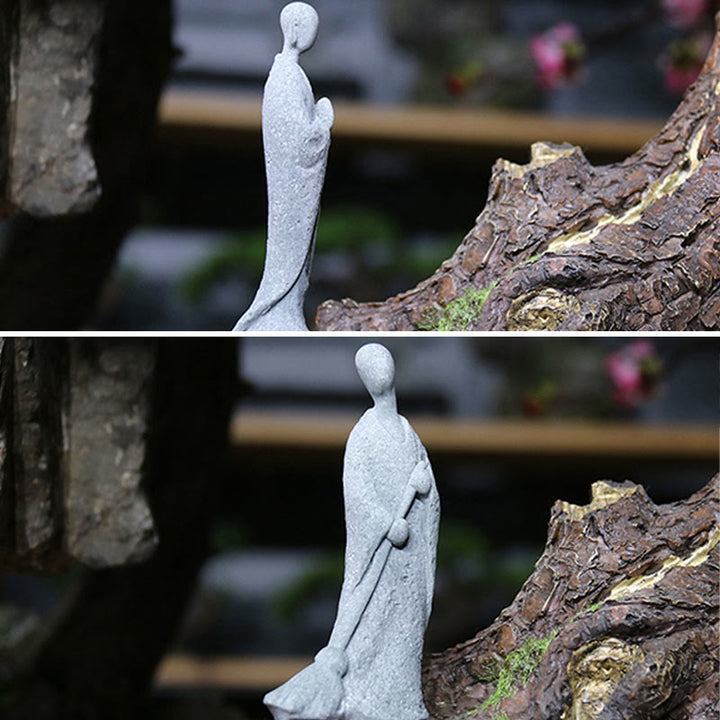 Buddha Stones Meditation Buddha Monk Serenity Home Decoration - image 17