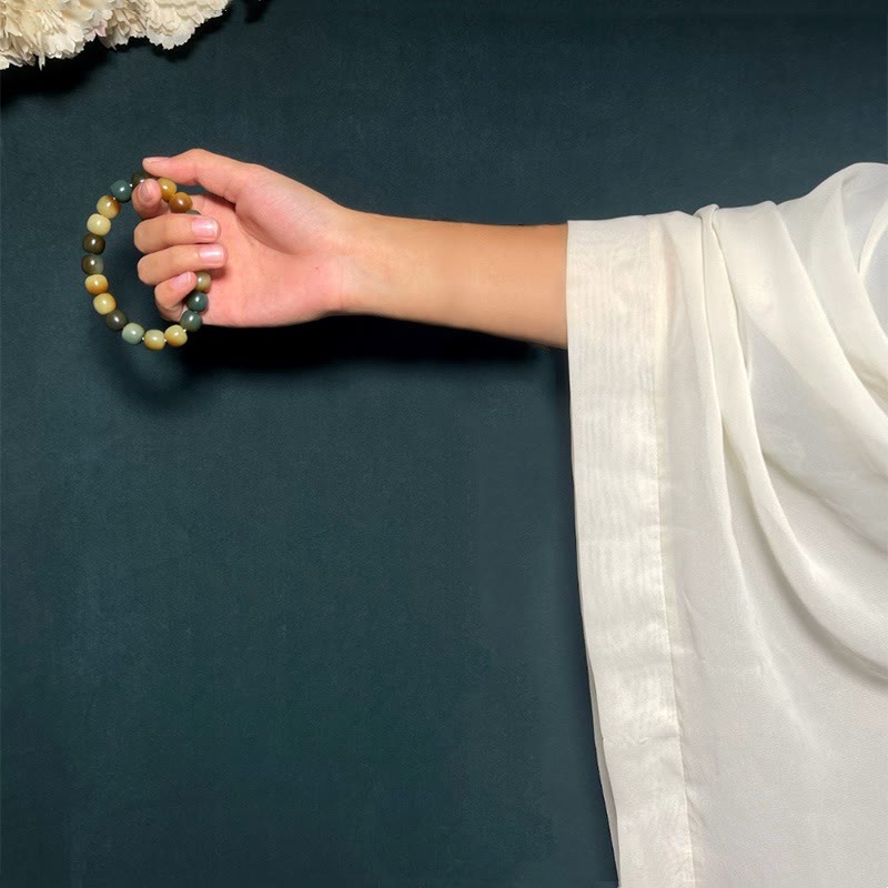 Buddha Stones 108 Mala Beads Bodhi Seed Peace Wisdom Bracelet Wrist Mala Pocket Mala - image 4