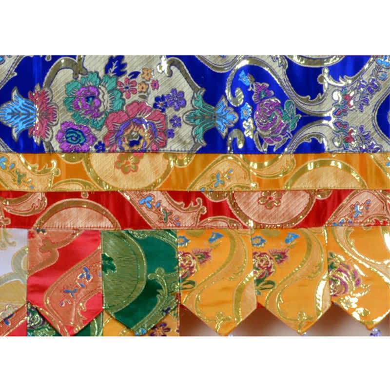 Tibetan Five Colors Hanging Curtain Prayer Altar Healing Meditation Curtain - image 8