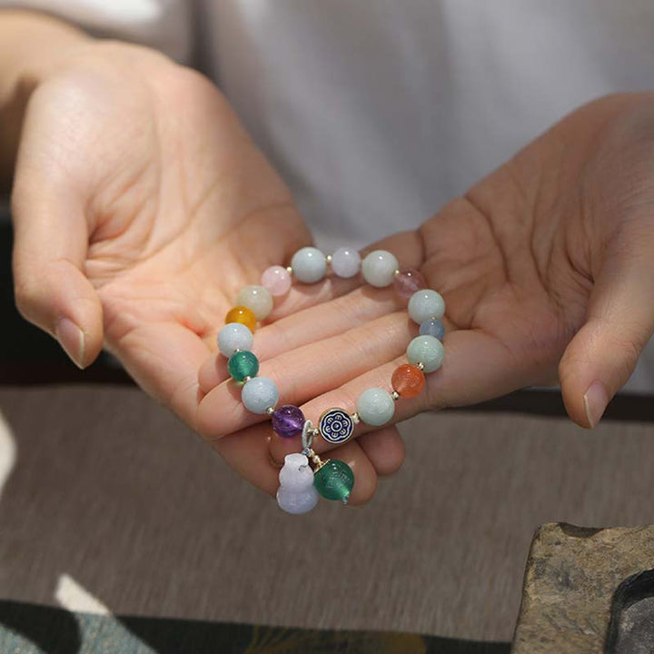 Lucky Bracelet Gourd Jade Bracelet - image 4
