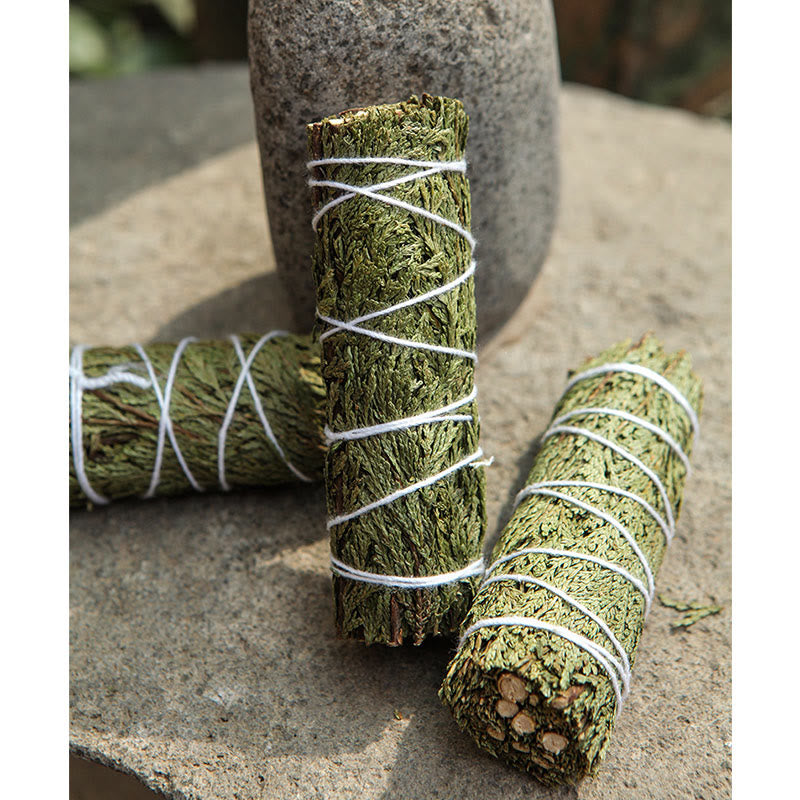Buddha Stones Cedar Smudge Stick for Home Cleansing Incense Meditation and Rituals Cedar Sticks Incense Wands - image 11