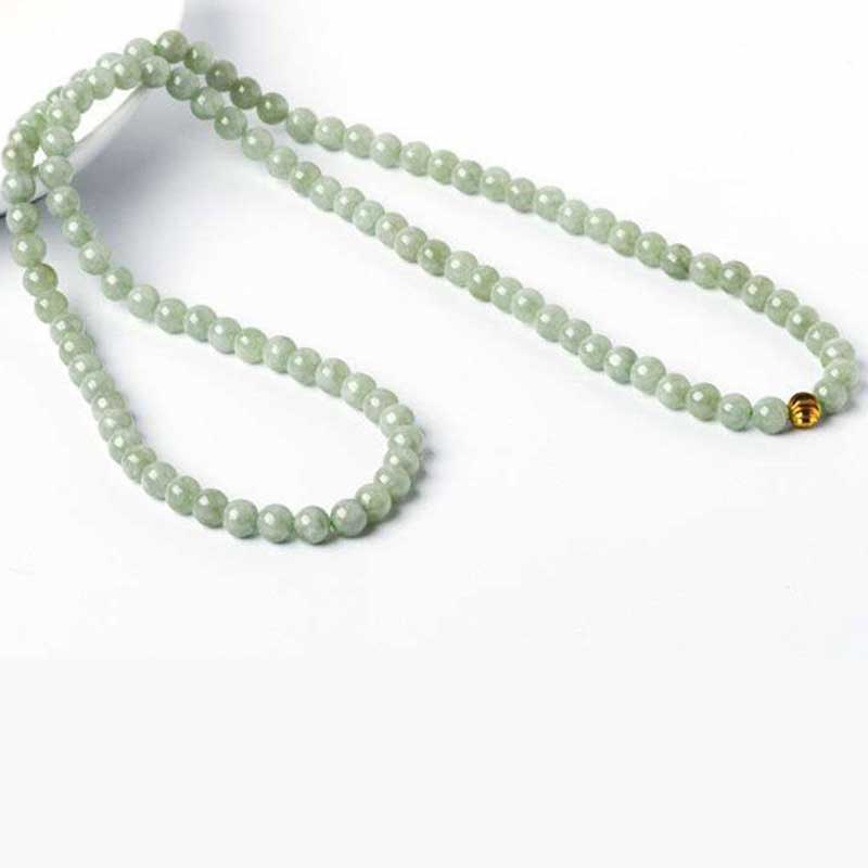 108 Beads Jade Luck Bracelet Mala - image 7