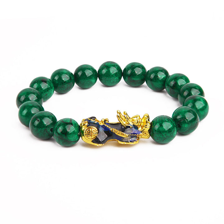 Buddha Stones FengShui PiXiu Jade Protection Bracelet - image 7