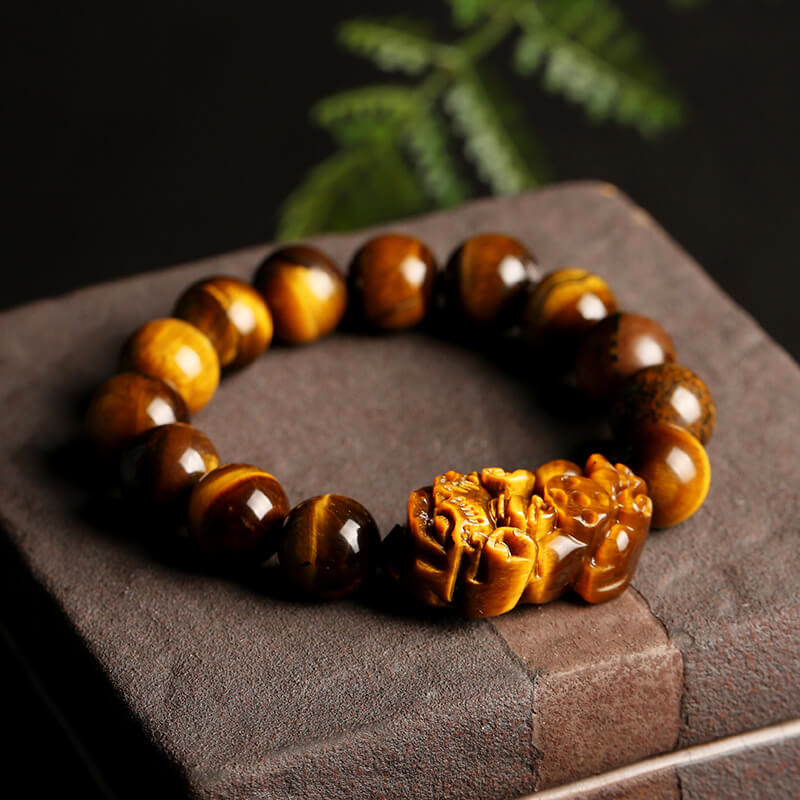 Buddha Stones Natural Tiger Eye Wealth Bracelet - image 2
