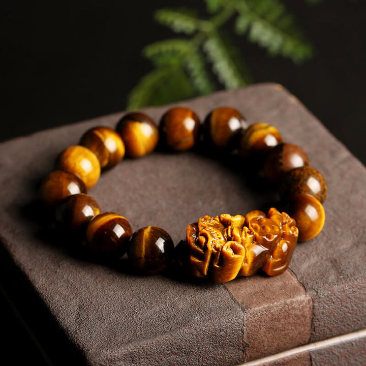 Buddha Stones Natural Tiger Eye Wealth Bracelet - image 2