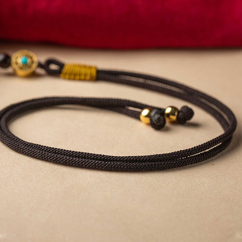 Buddha Stones Natural Cinnabar Wish Ruyi Peace Blessing Car Hanging Decoration - image 11