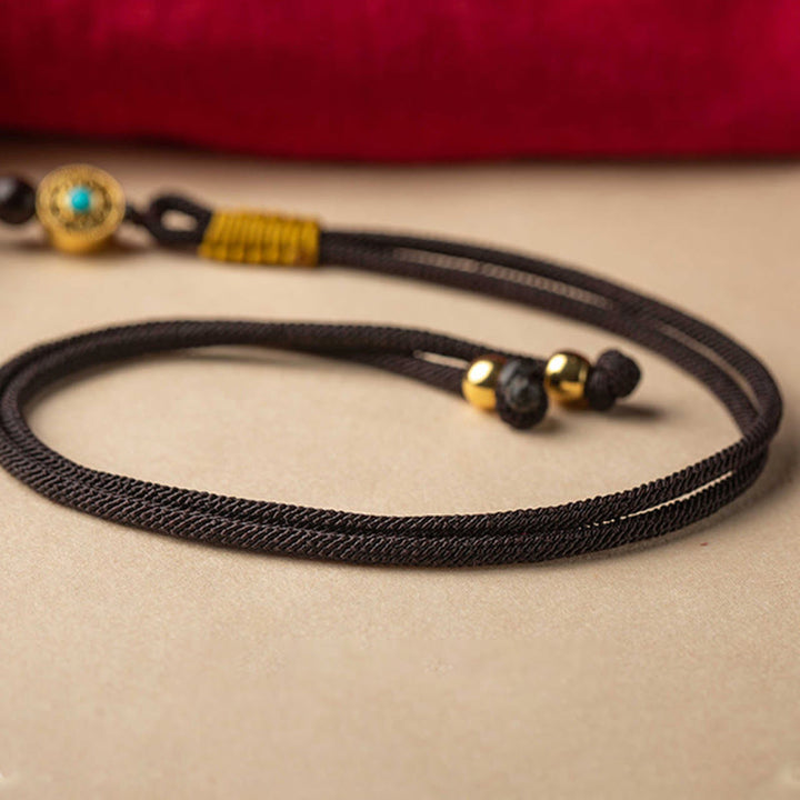 Buddha Stones Natural Cinnabar Wish Ruyi Peace Blessing Car Hanging Decoration - image 11