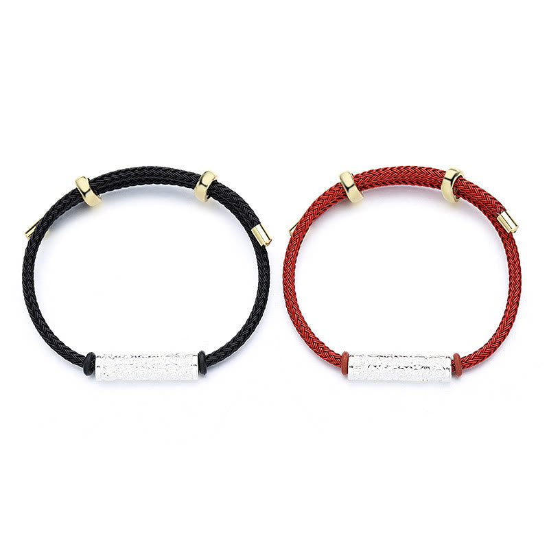 Buddha Stones Tibet Handmade Tai Sui Rope Protection Strength Braided Bracelet - image 8