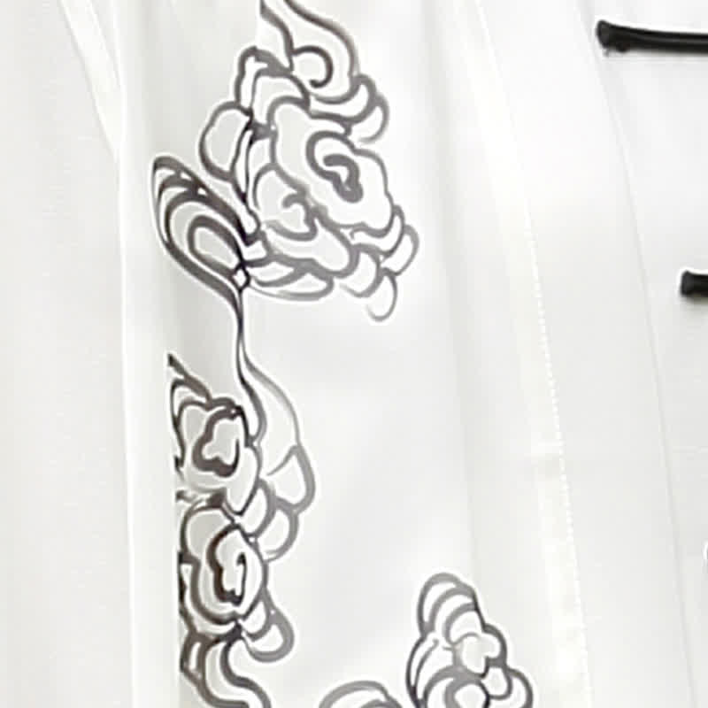 Buddha Stones Auspicious Clouds Gradient Meditation Prayer Spiritual Zen Tai Chi Qigong Practice Women's Clothing Set - image 13