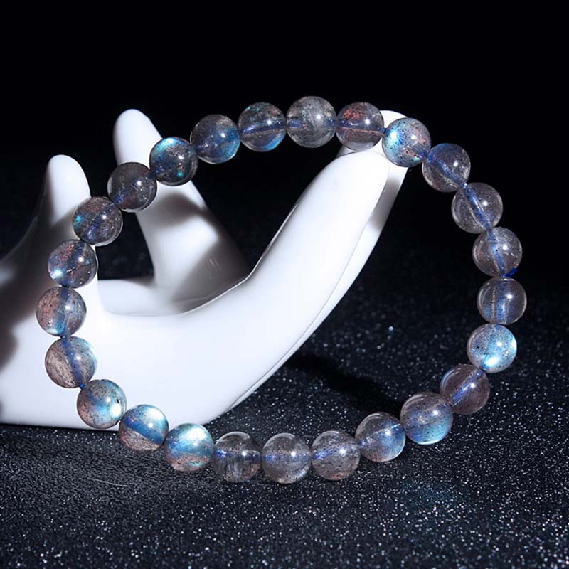 Buddha Stones Natural Moonstone Healing Beads Bracelet - image 9
