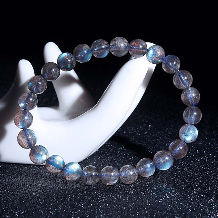 Buddha Stones Natural Moonstone Healing Beads Bracelet - image 9