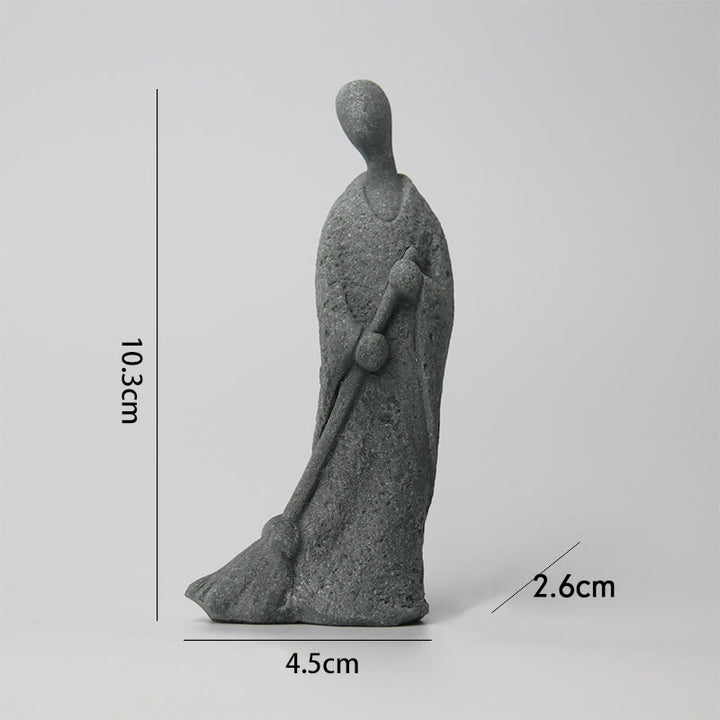 Buddha Stones Meditation Buddha Monk Serenity Home Decoration - image 18