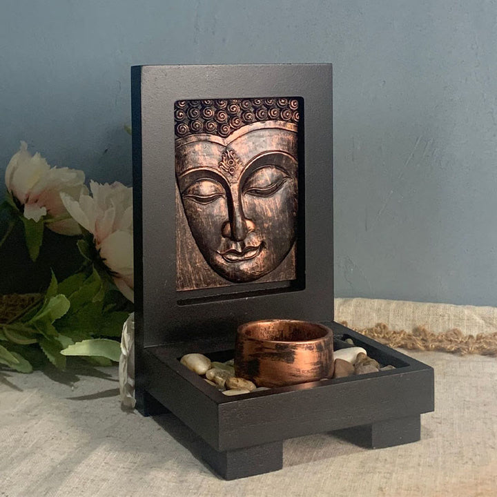 Buddha Stones Buddha Compassion Serenity Home Prayer Altar Zen Decoration - image 4