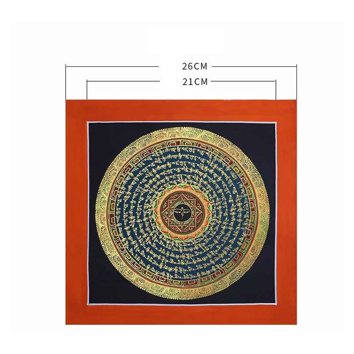 Buddha Stones Tibetan Handmade Thangka Painting Spiritual Blessing Blind Box Random Color Pattern - image 30