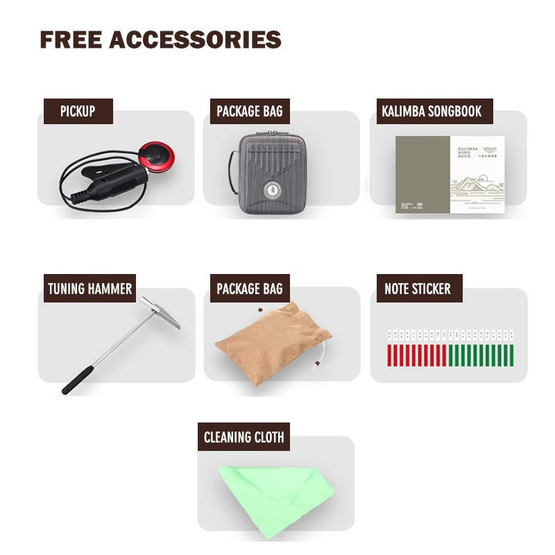 Buddha Stones Kalimba 34 Keys Thumb Piano Tree of Life Design Portable Finger Marimba Piano - image 4