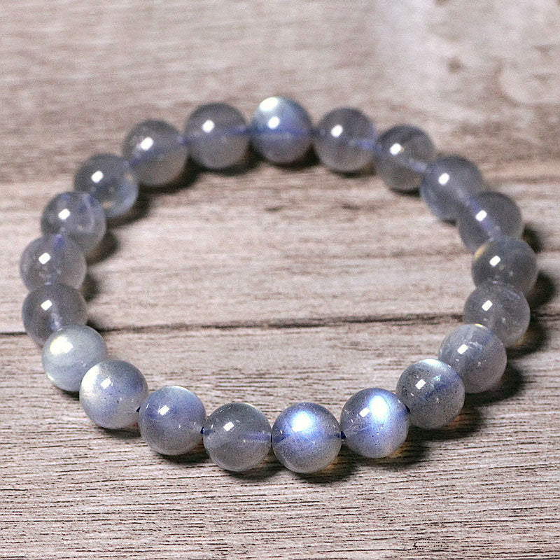 Buddha Stones Natural Moonstone Calm Positive Bracelet - 9mm - image 10