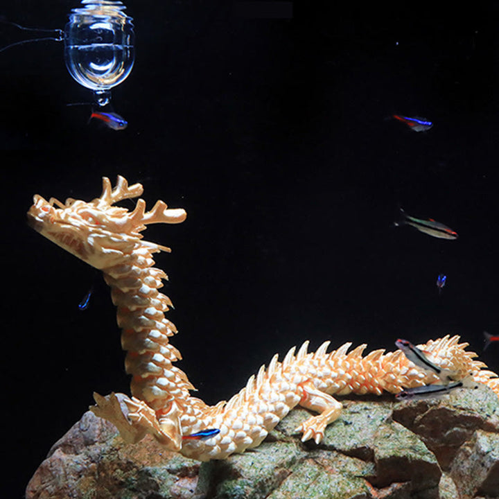 Buddha Stones Feng Shui Dragon Luminous 3D Printed Dragon Luck Success Home Decoration - image 4