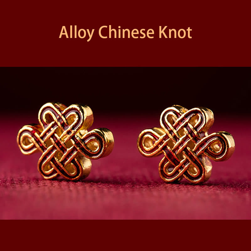 Buddha Stones Double Koi Fish Peace Buckle Wealth Luck Key Chain - image 6