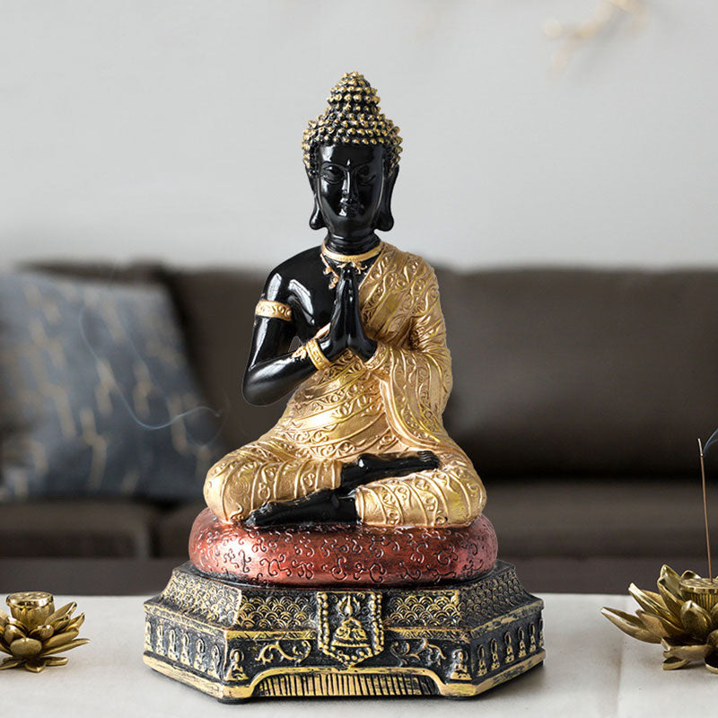 Buddha Stones Buddha Compassion Resin Statue Decoration - image 15