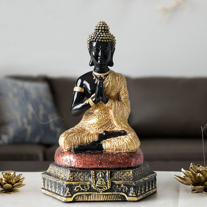 Buddha Stones Buddha Compassion Resin Statue Decoration - image 15
