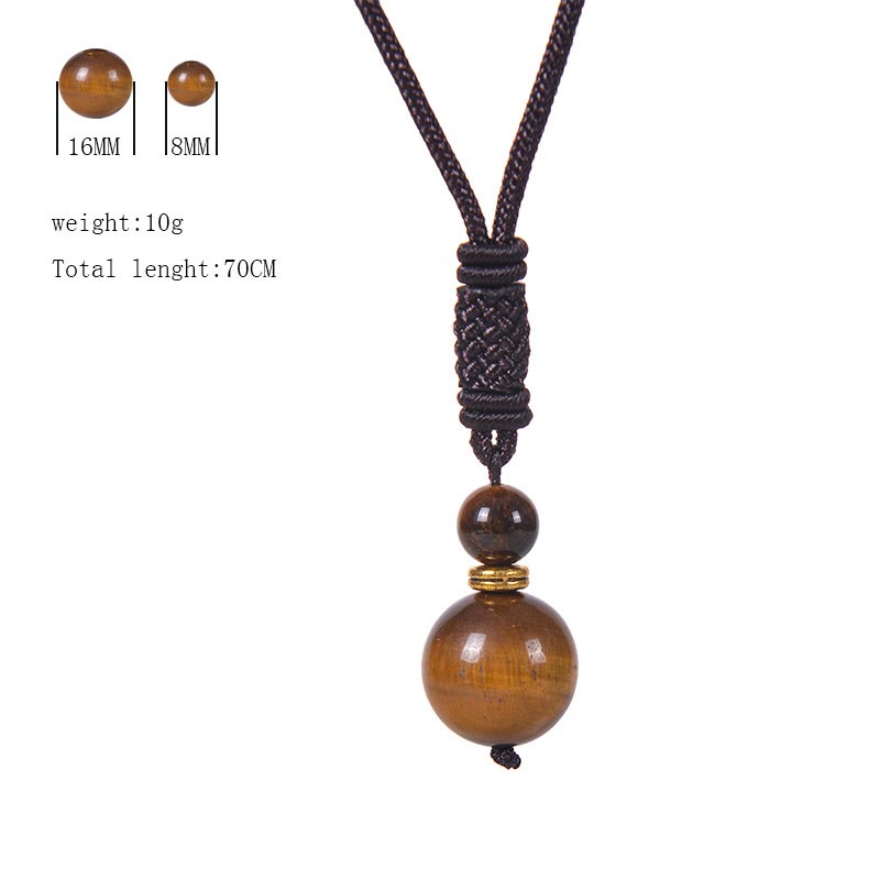 Buddha Stones Tibetan Jade Harmony Necklace - image 0