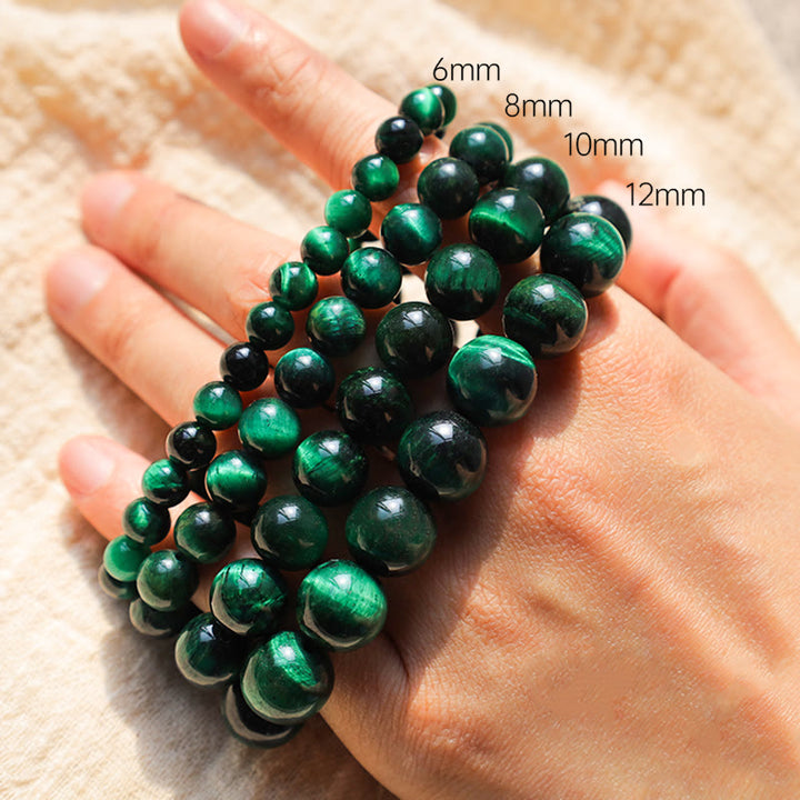 Buddha Stones Tiger Eye Growth Healing Energy Bracelet - image 7