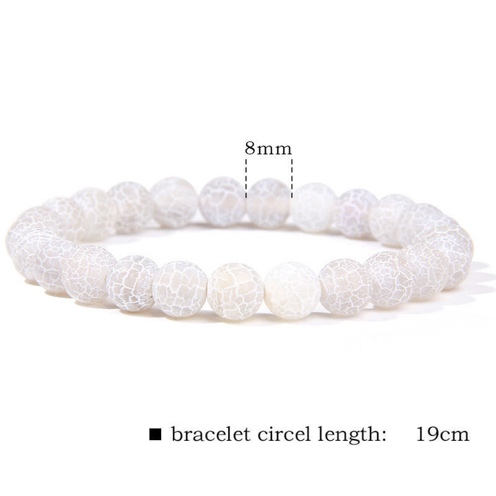 Natural Agate Stone Crystal Balance Beaded Bracelet - image 55