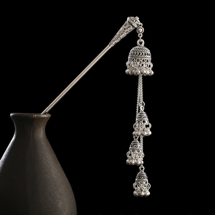 Water Drop Lily of the Valley Flowers Tassels Confidence Hairpin - Lily of the Valley Tassel - image 42