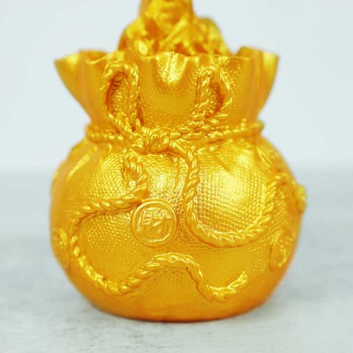 Buddha Stones Natural Citrine Money Tree Gemstone Ornament - Feng Shui for Prosperity - image 5