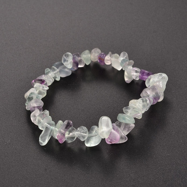 Buddha Stones Amethyst Lazurite Various Crystal Stone Healing Positive Bracelet - image 10
