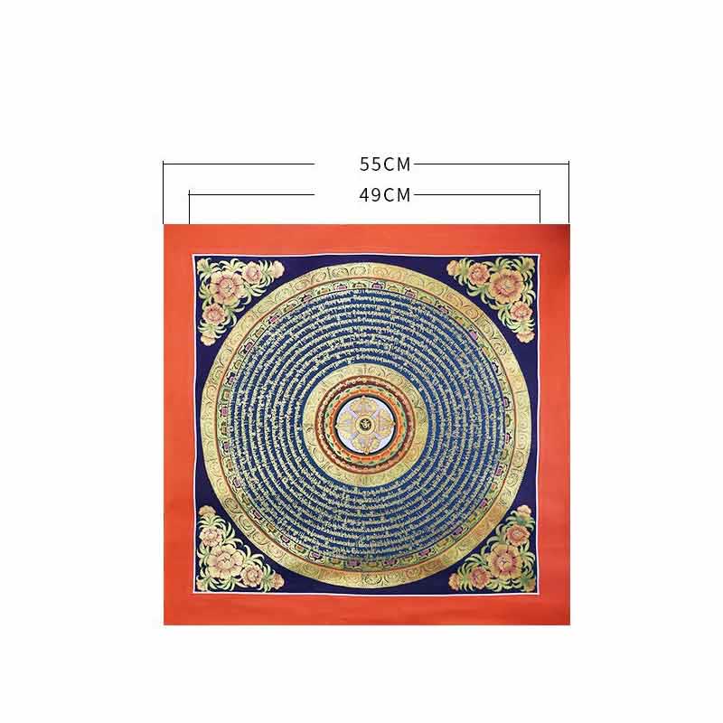 Buddha Stones Tibetan Handmade Thangka Painting Spiritual Blessing Blind Box Random Color Pattern - image 32