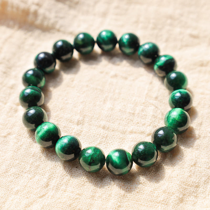 Buddha Stones Tiger Eye Growth Healing Energy Bracelet - image 13