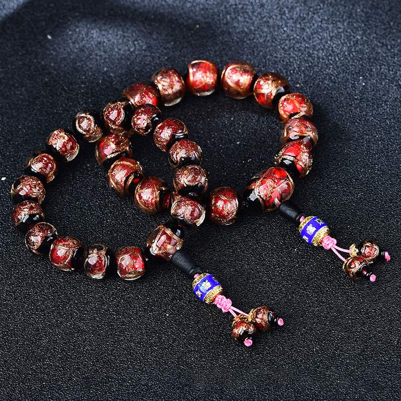 Tibetan Dragon Vein Agate Healing Bracelet - image 12