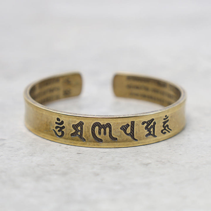 Buddha Stones Tibetan Buddha Mantra Bracelet - image 0