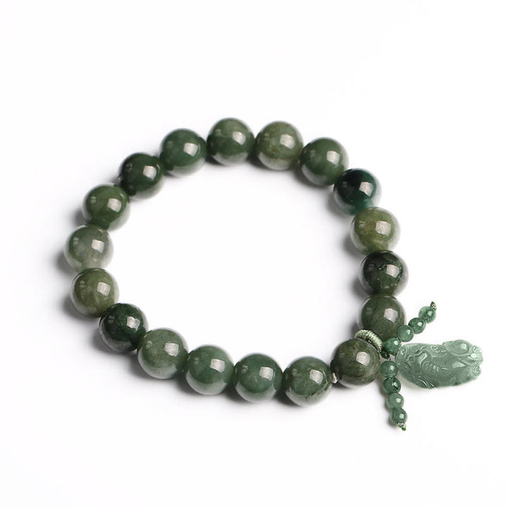 Tibetan Jade PiXiu Prosperity Bracelet - image 4