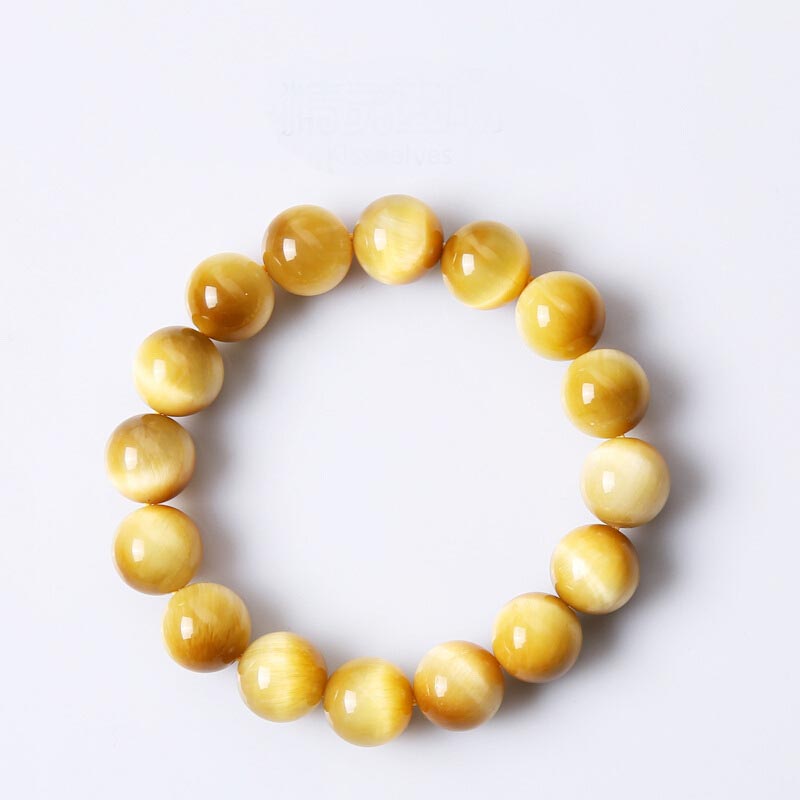 Buddha Stones  Anxiety Stress Healing Crystal Tiger Eye Bead Bracelet - image 4