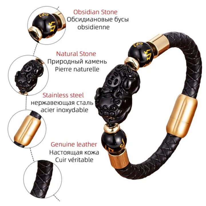 FengShui Tiger Eye Pixiu Bracelet - image 5