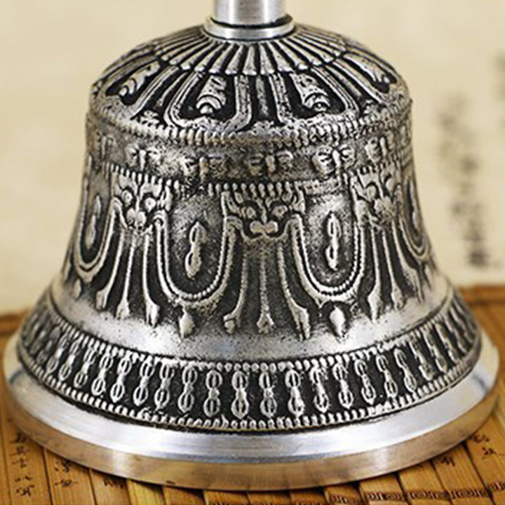 Buddha Stones Tibetan Meditation Bell and Vajra Dorje Copper Decoration Set - image 10