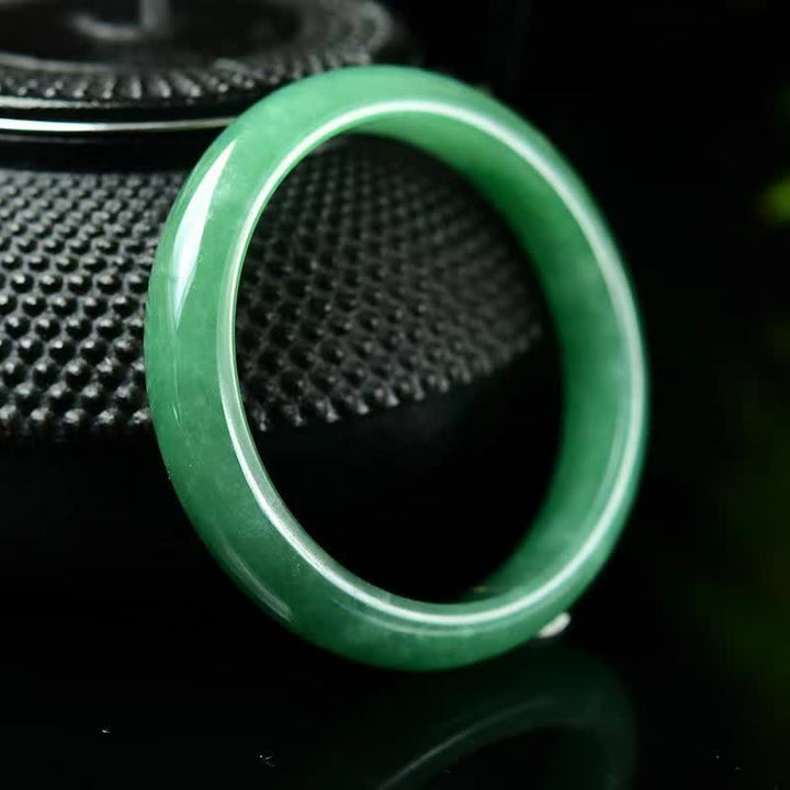 Buddha Stones Jade Healing Abundance Protection Bracelet Bangle - image 2