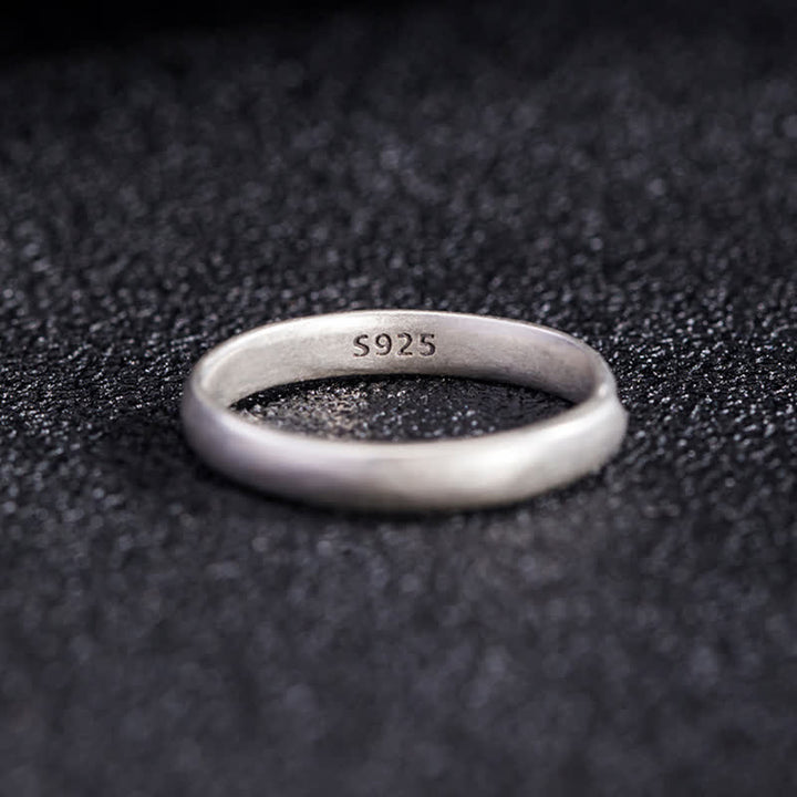 Buddha Stones 925 Sterling Silver Lotus Flower Enlightenment Ring - image 7